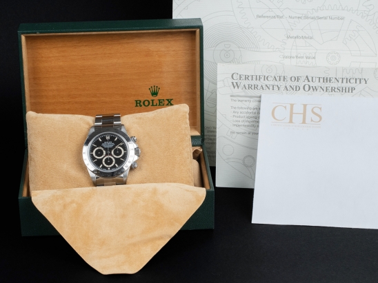 Rolex Daytona Cosmograph Zenith Black Dial - T Series  Watch  16520